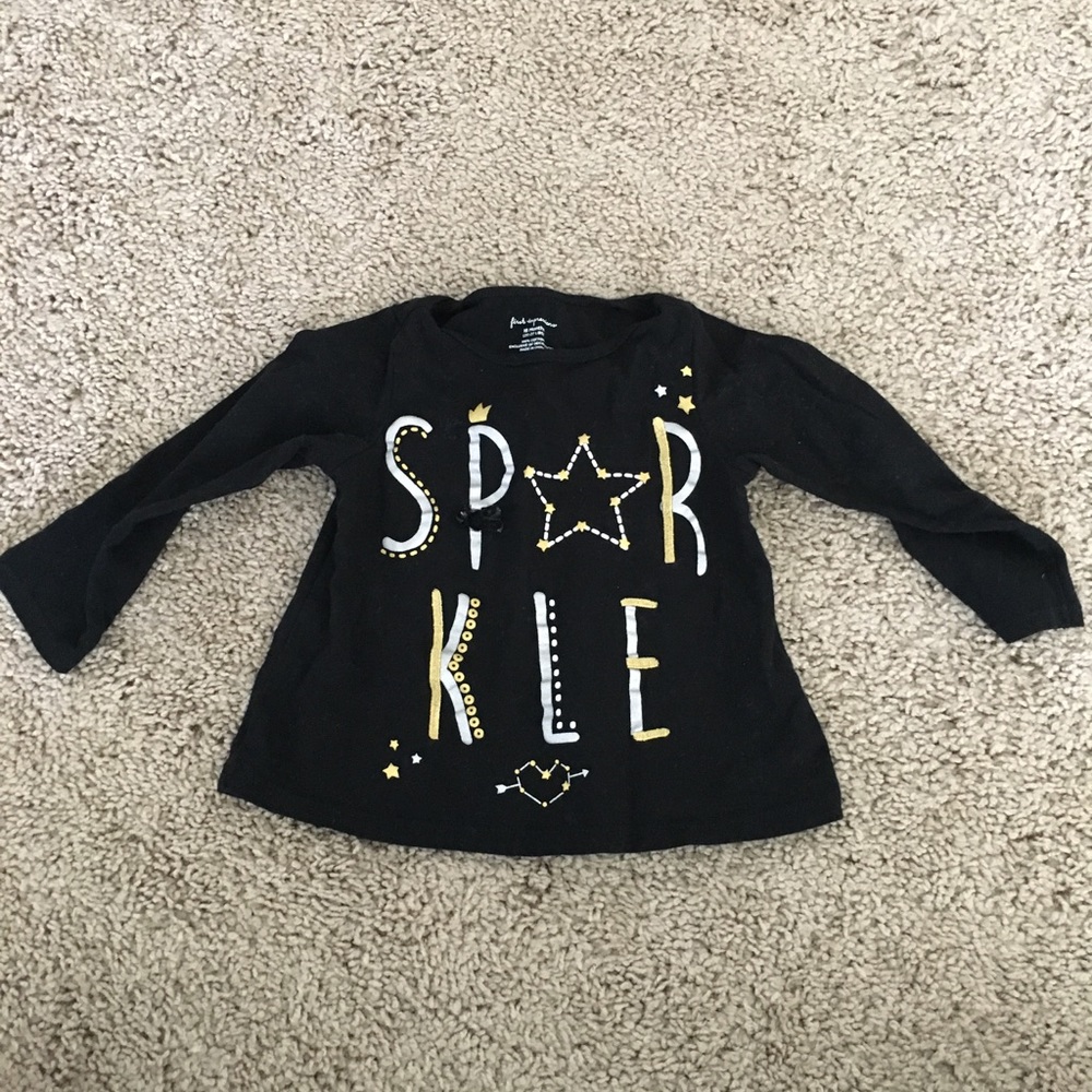 Baby girl toddler long sleeve shirt 18 months
